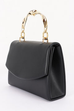Twist Of Fate Clutch | Black