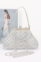 Champagne Toast Clutch | Silver