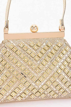 Champagne Toast Clutch | Silver