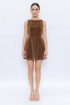 Main Street Dress | Brown