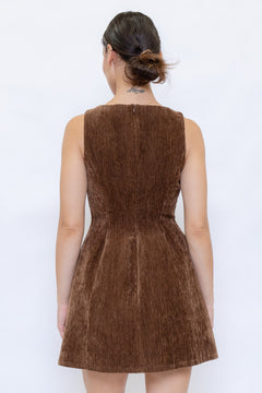 Main Street Dress | Brown