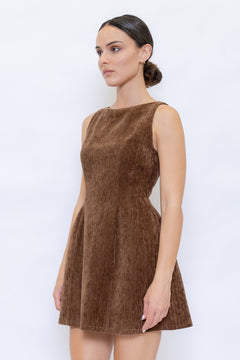 Main Street Dress | Brown