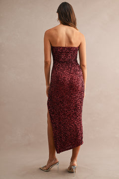 Wonderstruck Dress | Burgundy