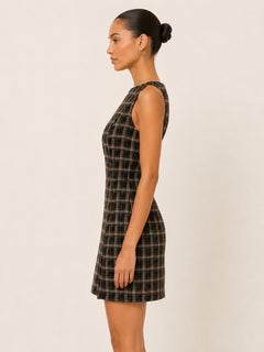 The Fall Edit Dress | Brown/Multi