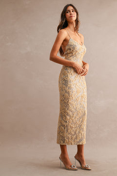 Amore Mio Dress | Champagne