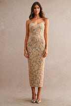 Amore Mio Dress | Champagne
