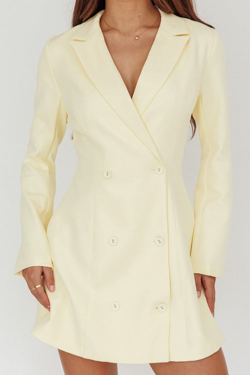 First Impression Dress | Yellow