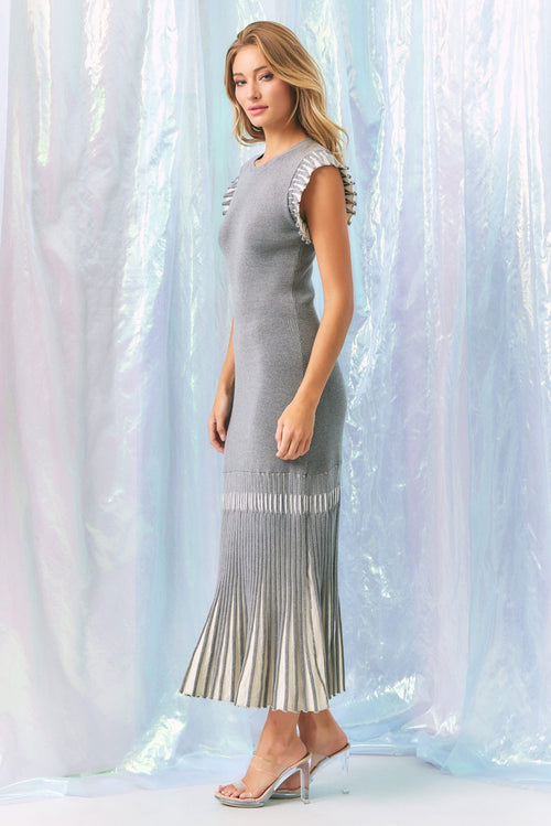 Downtown Vibes Dress | Gray