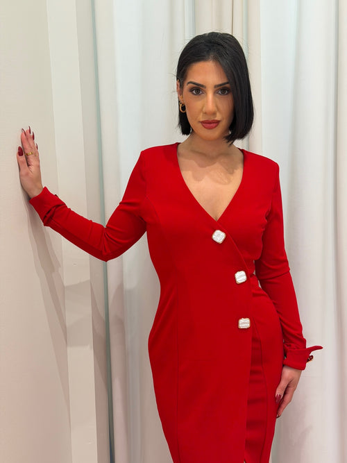 The Emily Dress | Red