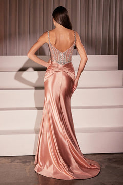 The Mina Dress | Rose Gold (FINAL SALE)