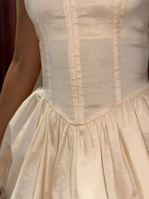 Bubbly Charm Dress | Cream