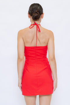 Portofino Petal Dress | Red