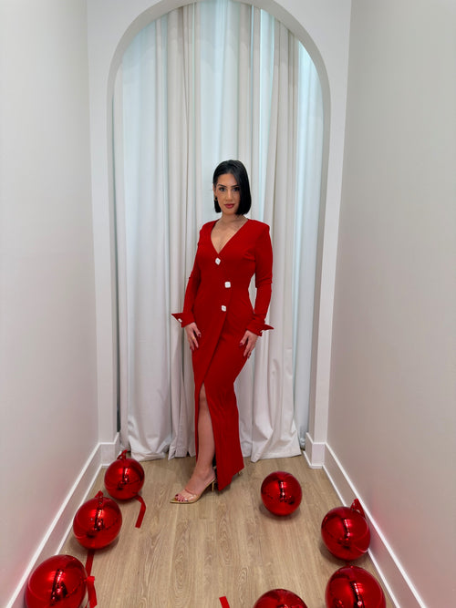 The Emily Dress | Red