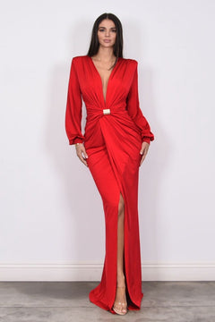 The Lucille Dress | Red