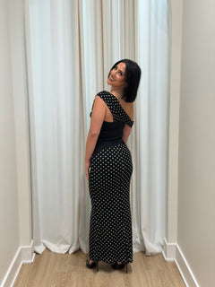 Make A Scene Dress | Black Dot