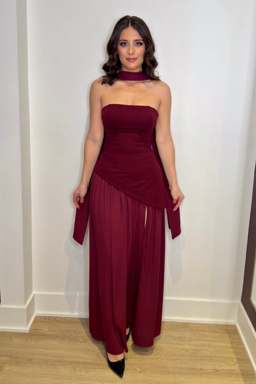 Beautiful Fantasy Dress | Wine