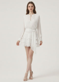 Dream Girl Two-Piece Set | White