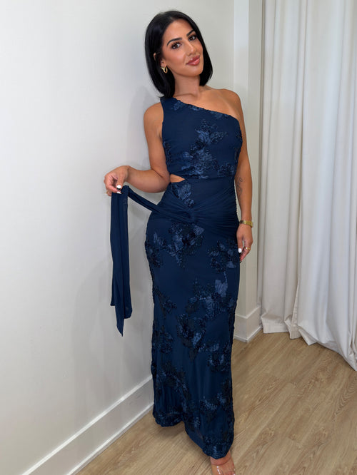 Monaco Nights Dress | Navy
