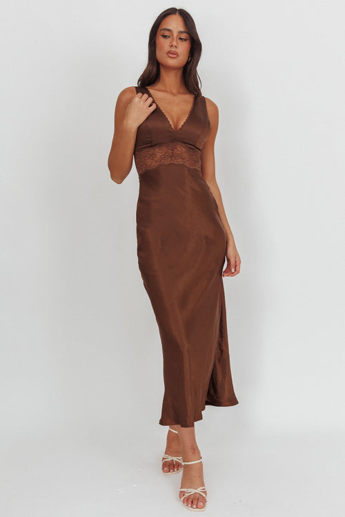 The Socialite Dress | Brown