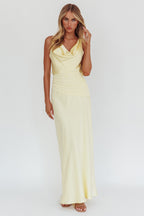 Effortless Beauty Dress | Pale Yellow