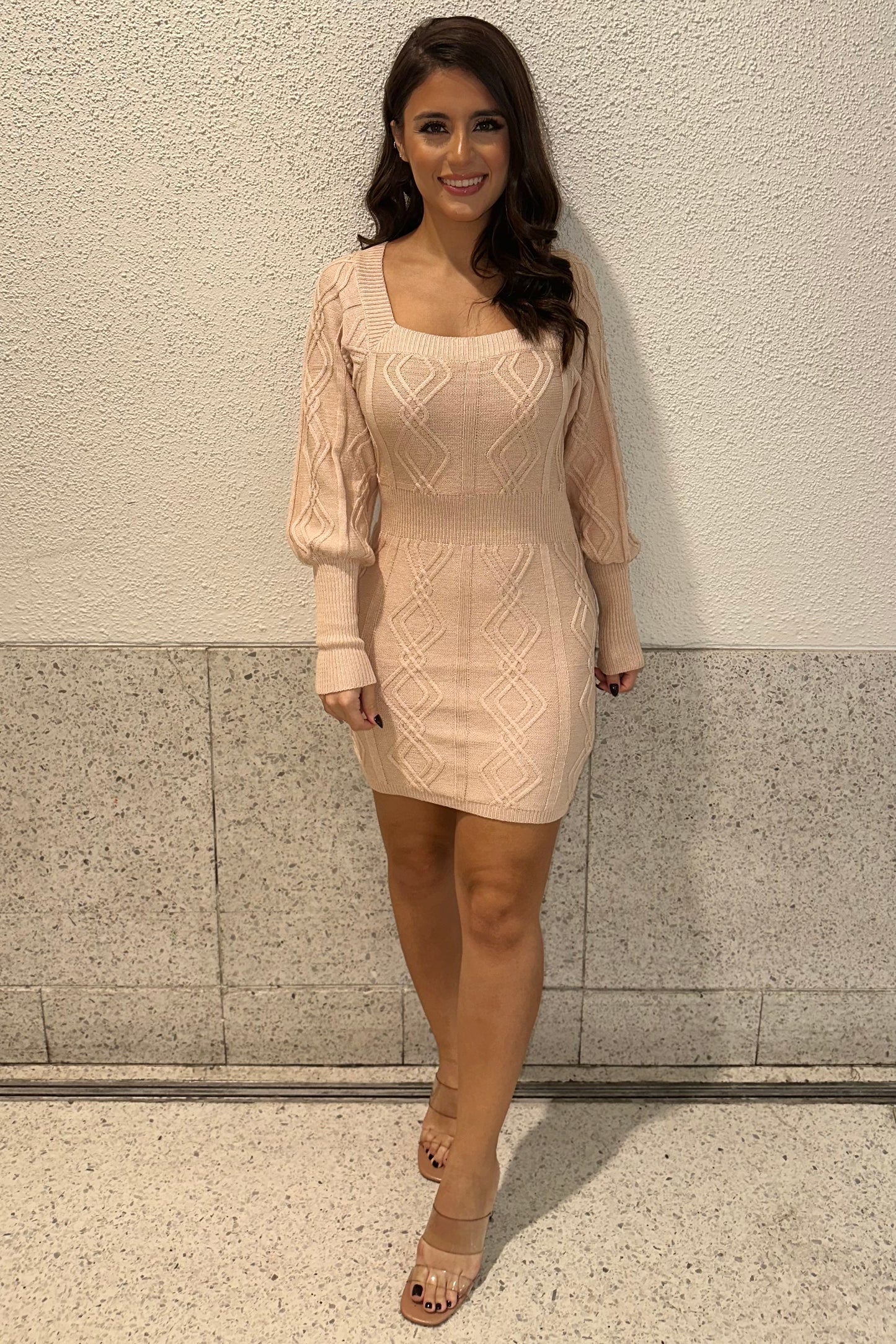 Until The End Dress (Apricot)