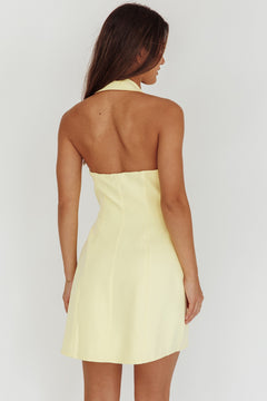 Newport Club Dress | Yellow