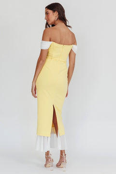 Happy Feeling Dress | Yellow