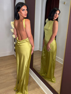 Tuscan Rose Dress | Chartreuse