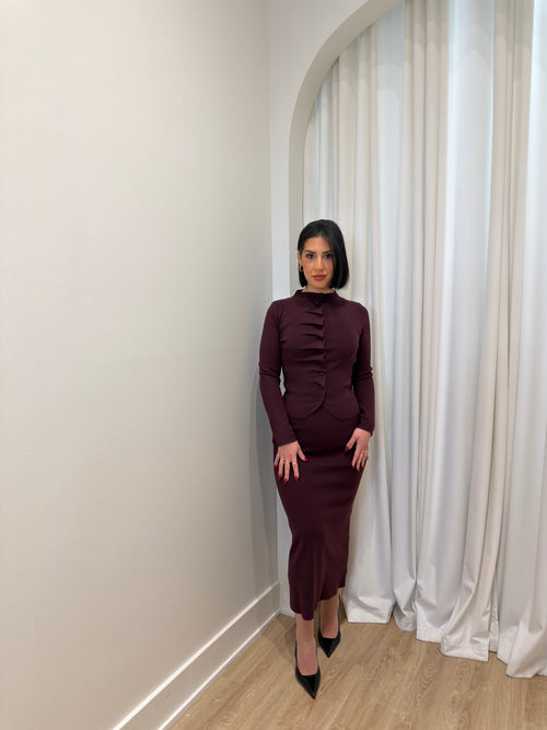 The Blair Two-Piece Set | Wine