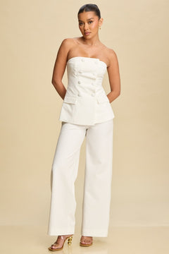 The Sloane Jumpsuit | Ivory