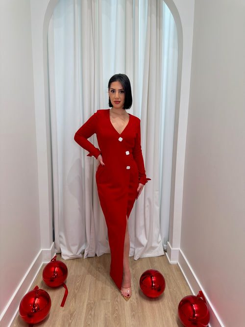 The Emily Dress | Red