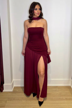 Beautiful Fantasy Dress | Wine