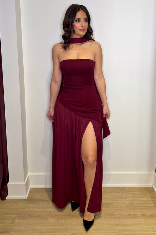 Beautiful Fantasy Dress | Wine