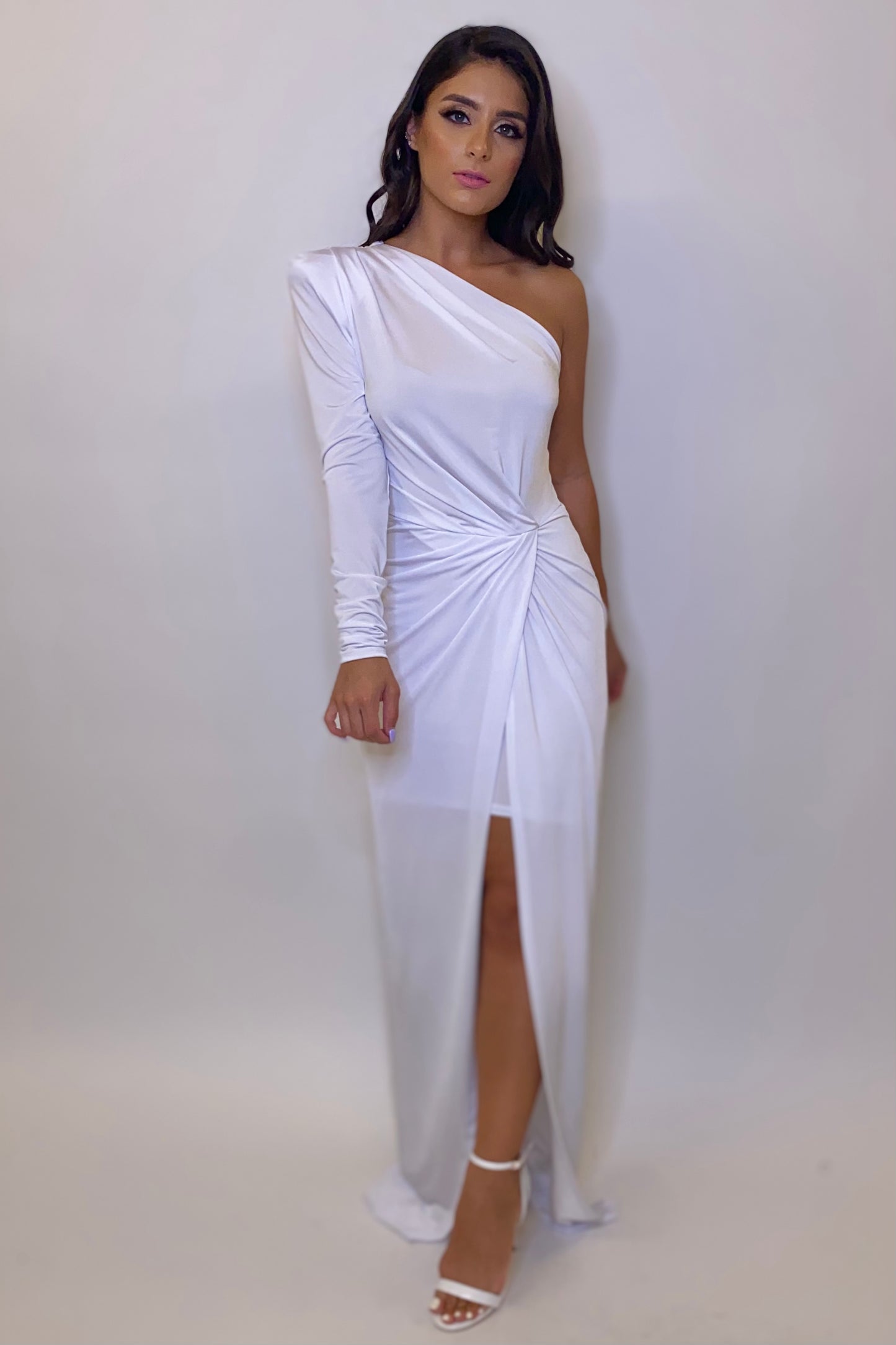 Party in Rio Dress (White) (FINAL SALE)