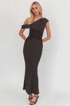 Make A Scene Dress | Black Dot