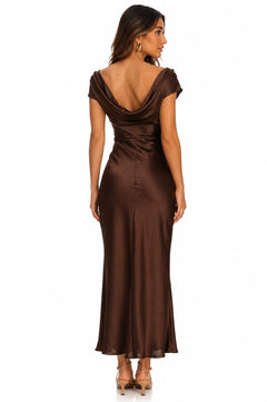 Dinner in Paris Dress | Chocolate