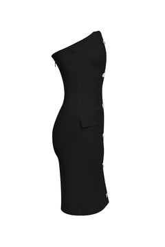 Secret Rendezvous Dress | Black