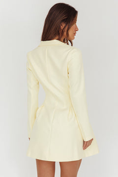 First Impression Dress | Yellow
