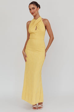 Dreaming of Tuscany Dress | Dark Yellow