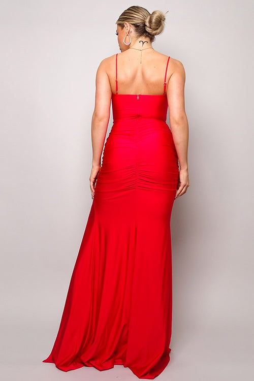 Queen Brooklyn Dress | Red