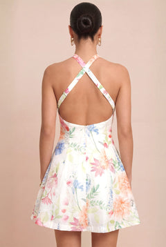 Perfect Kiss Dress | Cream/Floral