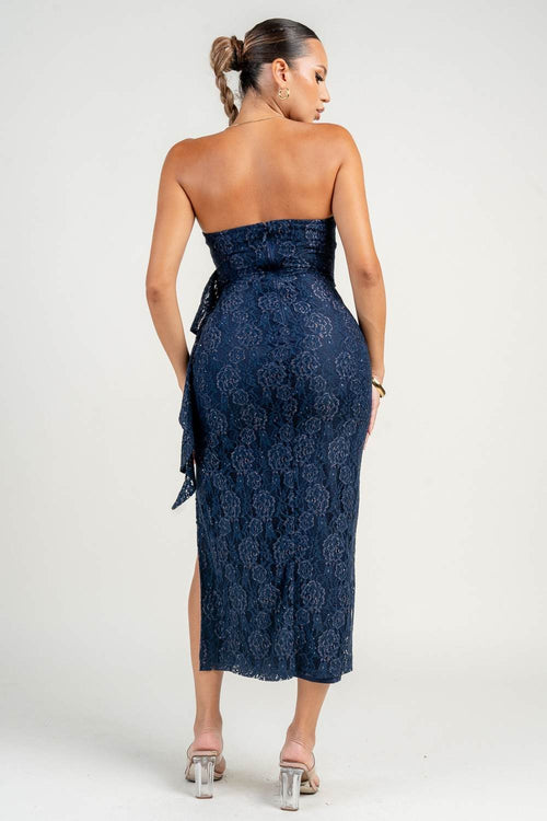 Midnight Glamour Dress | Navy