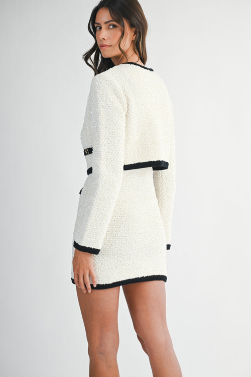 Dreaming of Paris Dress Set | Cream