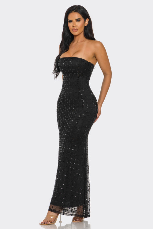 The Linda Dress | Black