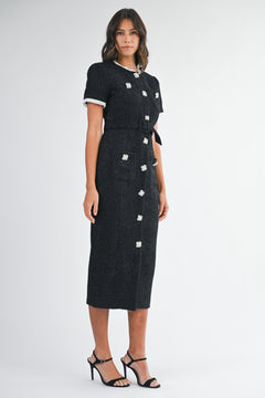 Roman Holiday Dress | Black