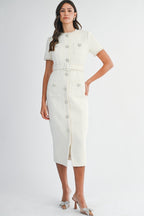 Roman Holiday Dress | Ivory