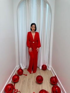 The Lucille Dress | Red