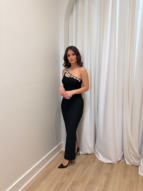 Bandage Goddess Dress | Black