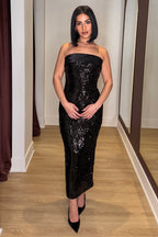 Midnight Rendezvous Dress | Black