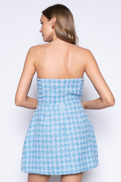 Sweet Moment Dress | Blue/Multi